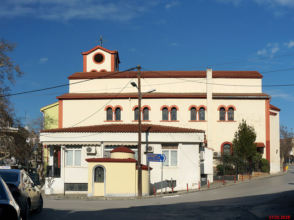 Салоники (Θεσσαλονίκη). Церковь Космы и Дамиана. фасады