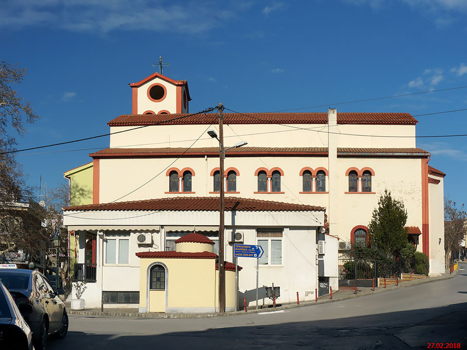 Церковь Космы и Дамиана, Салоники (Θεσσαλονίκη) (Центральная Македония, Греция). фасады