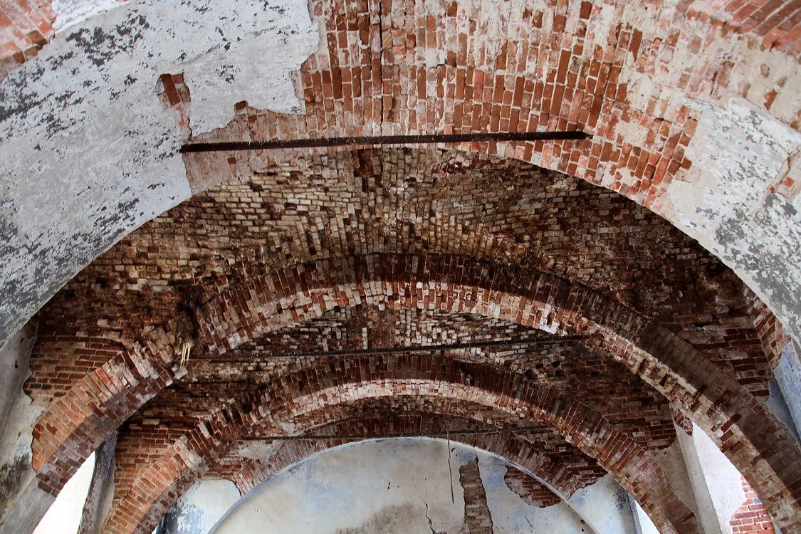 Церковь Николая Чудотворца, Иванково (Мишкинский район, Курганская область). интерьер и убранство, Своды трапезной