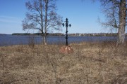 Церковь Преображения Господня, Вид на церковное место с юго-востока.<br>, Глазово, Можайский городской округ, Московская область