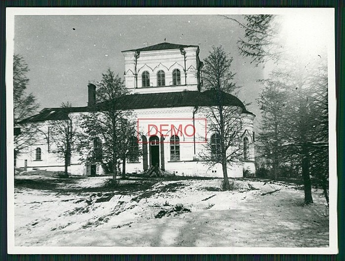 Хлепень. Церковь Страстной иконы Божией Матери. архивная фотография, Фото 1942 г. с аукциона e-bay.de