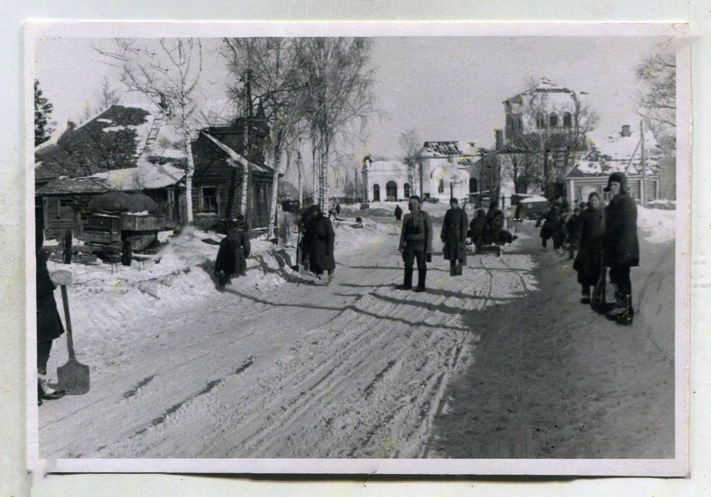 Хлепень. Церковь Страстной иконы Божией Матери. архивная фотография, Фото 1942 г. с аукциона e-bay.de