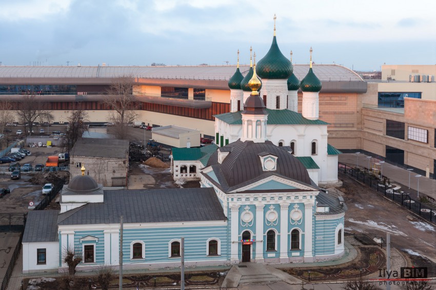 Ярославль. Храмовый комплекс Вознесенского прихода. фасады