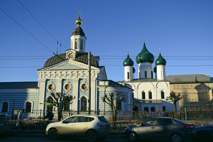 Храмовый комплекс Вознесенского прихода, Ярославль (Ярославль, город, Ярославская область). фасады