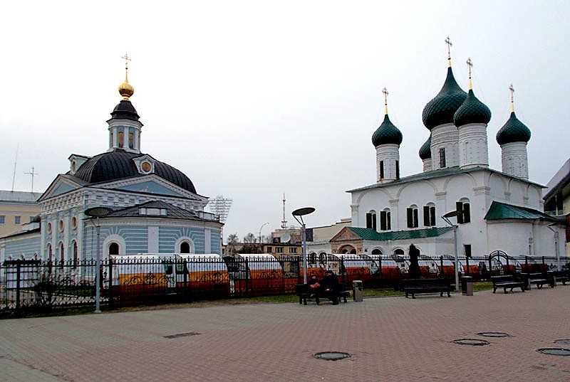 Храмовый комплекс Вознесенского прихода, Ярославль (Ярославль, город, Ярославская область). фасады
