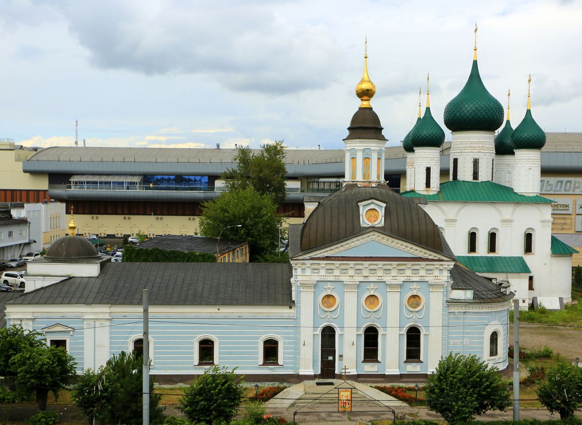 Храмовый комплекс Вознесенского прихода, Ярославль (Ярославль, город, Ярославская область). фасады
