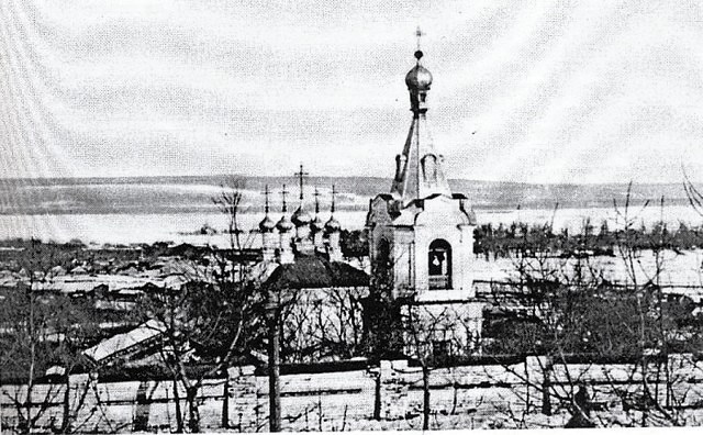 Спасо-Преображенский мужской монастырь (городской), Пенза (Пенза, город, Пензенская область). архивная фотография, Фото с сайта http://old-penza.livejournal.com/12303.html