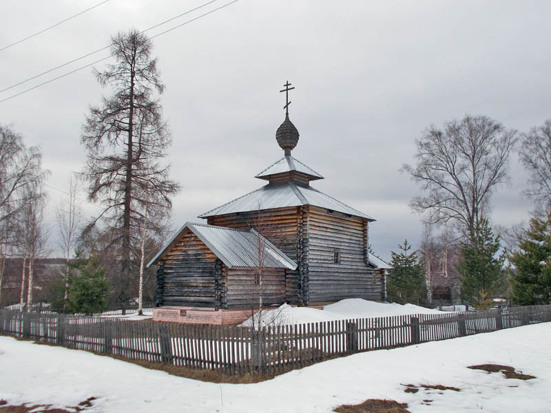 Высоково. Церковь Димитрия Солунского. фасады, вид с с-в
