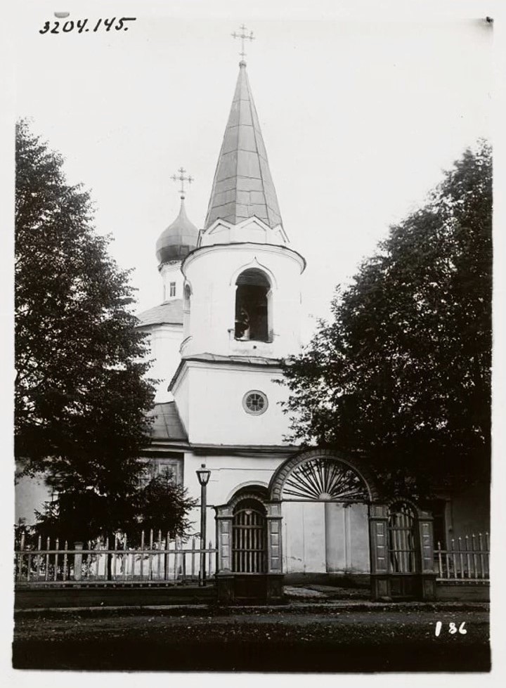Церковь Рождества Пресвятой Богородицы, Сольцы (Киришский район, Ленинградская область). архивная фотография, Фото Буниатова Н. Г.  1913-1914 гг. из фондов Музея при Российской академии художеств. (Музейный № Ф-14464)