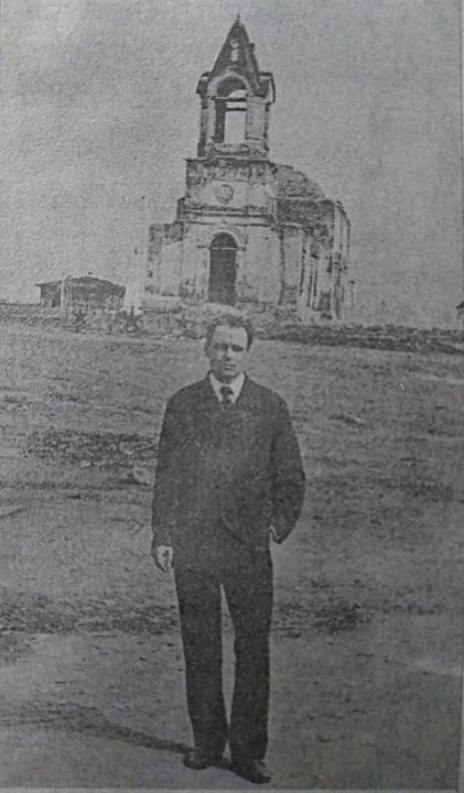 Церковь Михаила Архангела, Большое Баландино (Сосновский район, Челябинская область). архивная фотография, Фото советского периода