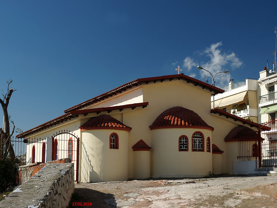Церковь Феодора Тирона и Феодора Стратилата (старая), Салоники (Θεσσαλονίκη) (Центральная Македония, Греция). фасады