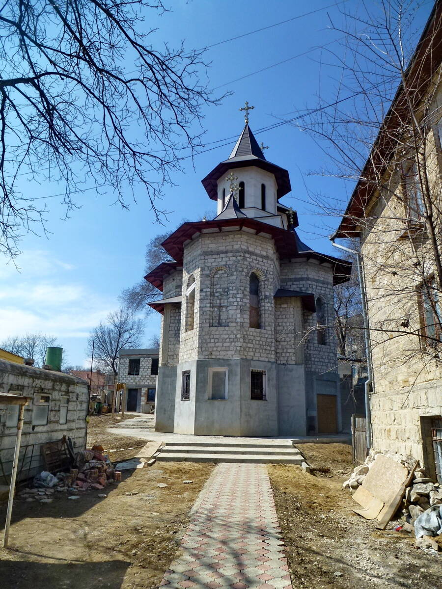 Церковь Георгия Победоносца и Стилиана, Кишинёв (Кишинёв, Молдова). фасады