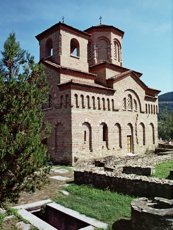 Велико-Тырново. Церковь Димитрия Солунского. фасады, вид с юго-запада