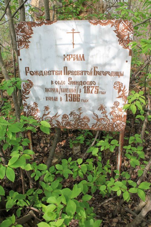 Церковь Рождества Пресвятой Богородицы, Синдеево (Чернский район, Тульская область). дополнительная информация
