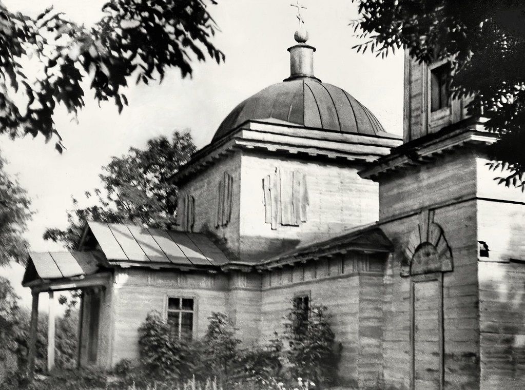 Церковь Рождества Пресвятой Богородицы, Гудово (Унечский район, Брянская область). архивная фотография, Фото 1971 г. из архива архитектора В. Н. Городкова