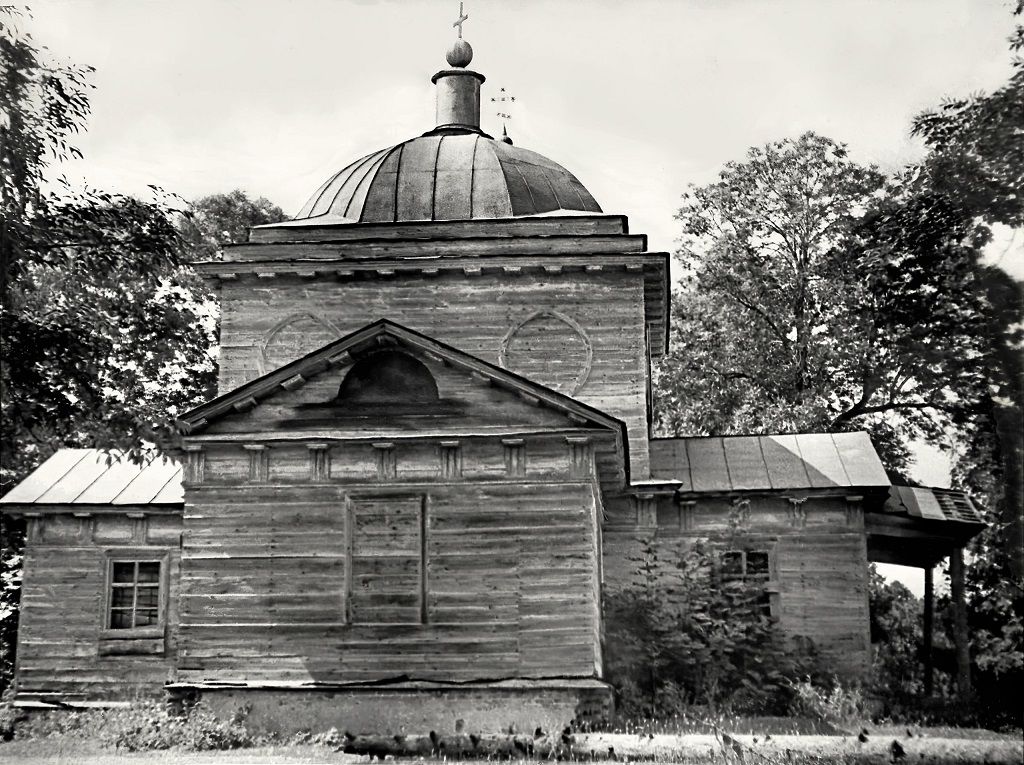 Гудово. Церковь Рождества Пресвятой Богородицы. архивная фотография, Фото 1971 г. из архива архитектора В. Н. Городкова