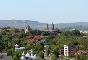 Вознесенский Галатский монастырь, Вид от монастыря Цетацуя, на переднем плане Васильевская церковь с часовней.<br>, Яссы, Яссы, Румыния