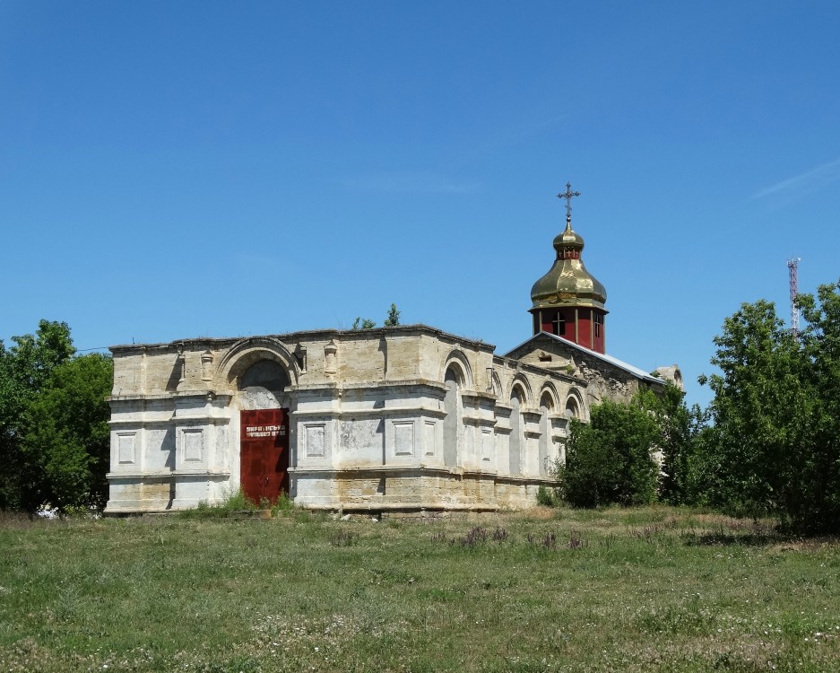 Новопетровское. Церковь Николая Чудотворца. фасады