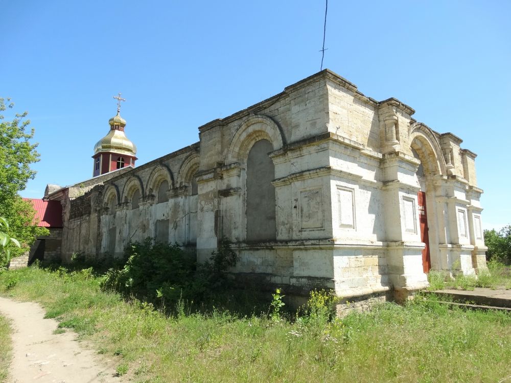 Новопетровское. Церковь Николая Чудотворца. фасады