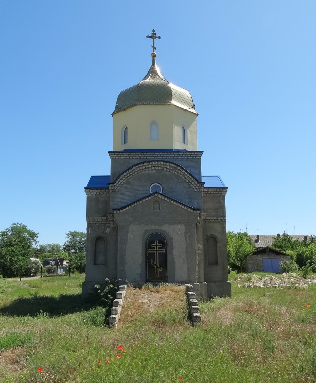 Новая Одесса. Церковь Георгия Победоносца. фасады