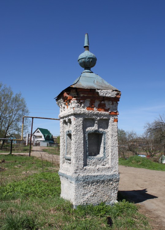 Часовня-столп, Черкутино (Собинский район, Владимирская область). фасады, Вид с юго- востока