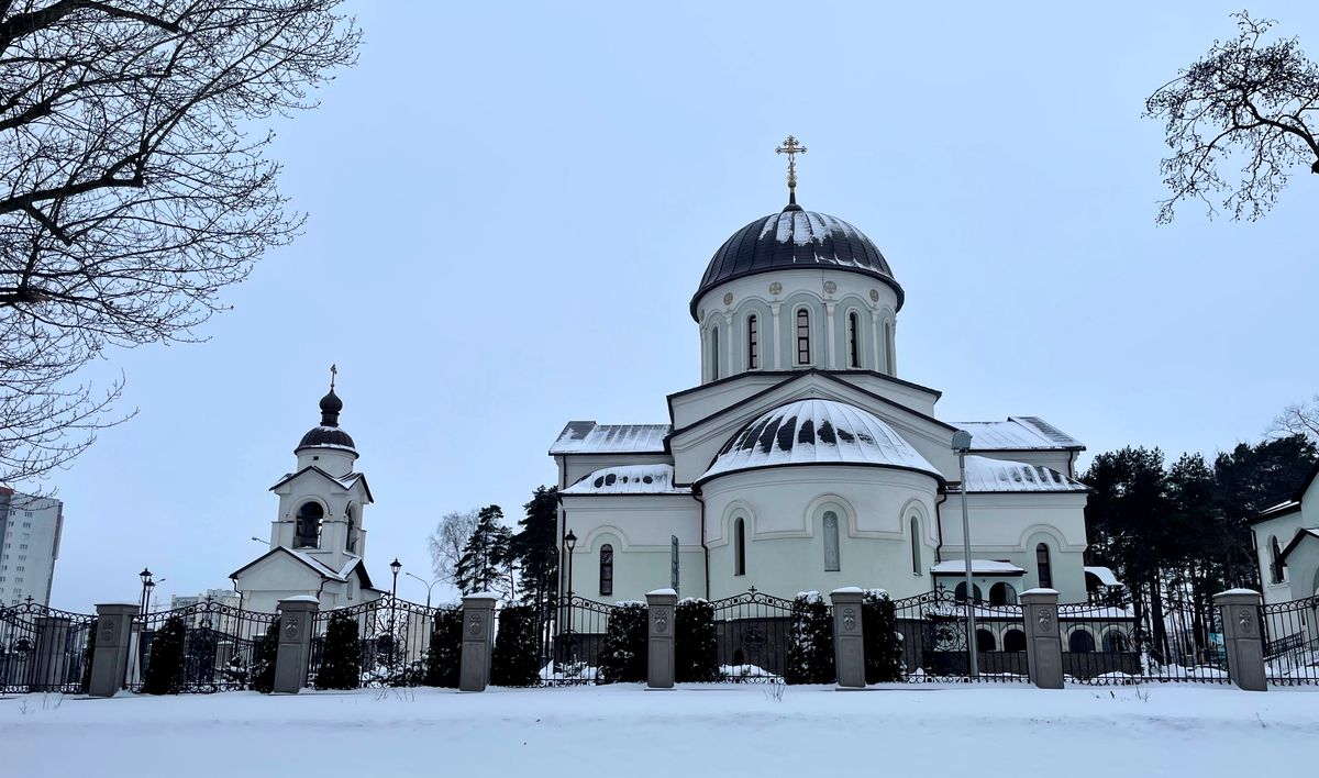 фасады. Церковь Воздвижения Креста Господня, Минск (Минск, город, Беларусь, Минская область)