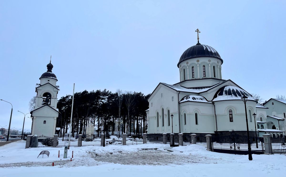 фасады. Церковь Воздвижения Креста Господня, Минск (Минск, город, Беларусь, Минская область)