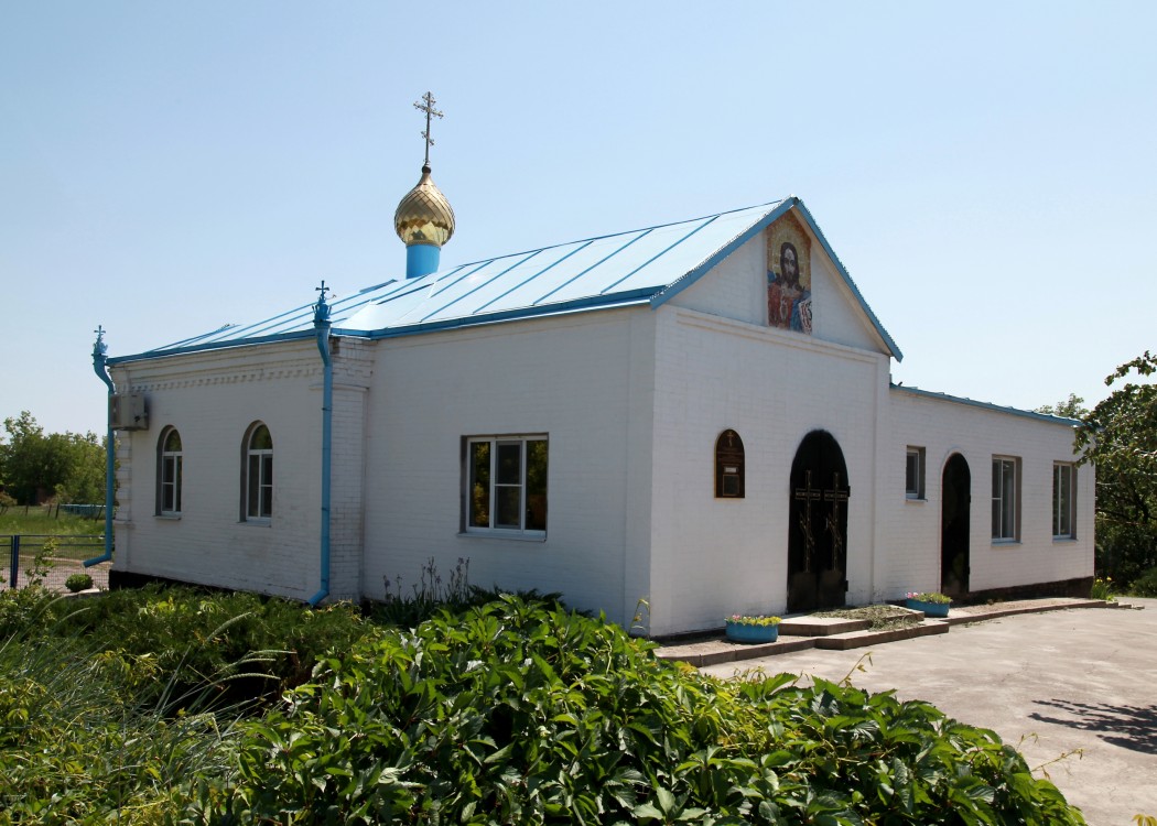 Новониколаевка. Церковь Николая Чудотворца. фасады, Вид с северо-запада.