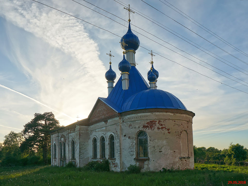 Церковь Сретения Господня, Микшино (Лихославльский район, Тверская область). фасады