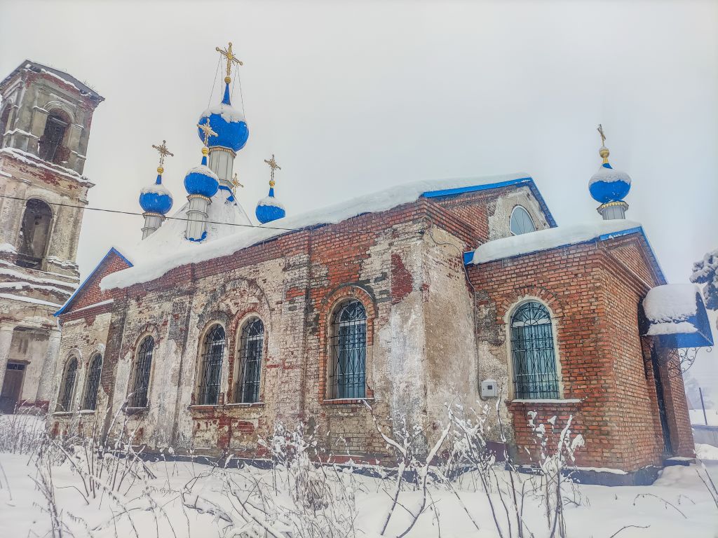 Церковь Сретения Господня, Микшино (Лихославльский район, Тверская область). фасады, Вид с северо-запада