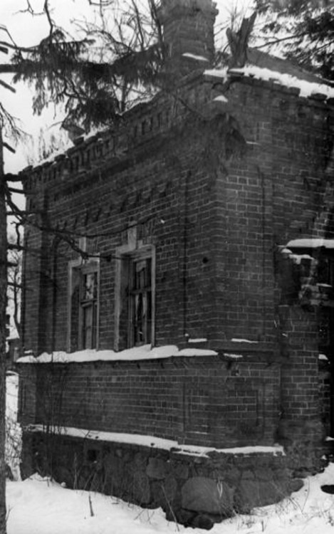 Часовня Илариона Псковоезерского (Гдовского), Задубье (Гдовский район, Псковская область). архивная фотография, Фото 1981 года. http://www.opskove.ru/