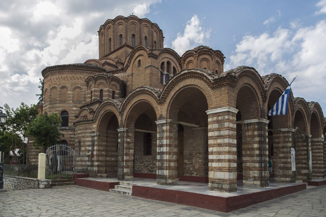 Салоники (Θεσσαλονίκη). Церковь Илии Пророка. фасады, вид с северо-запада