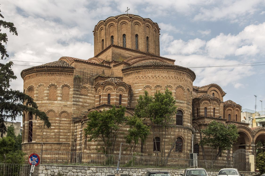 Салоники (Θεσσαλονίκη). Церковь Илии Пророка. фасады, вид с юго-востока
