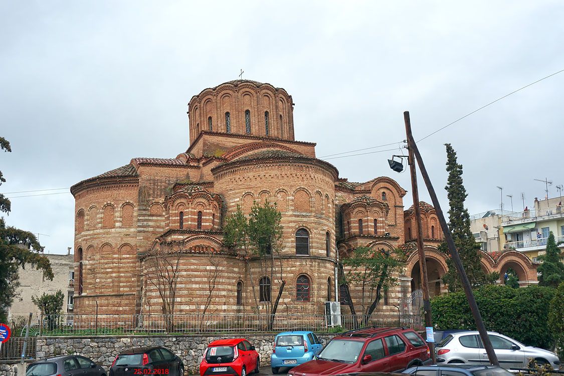 Салоники (Θεσσαλονίκη). Церковь Илии Пророка. фасады