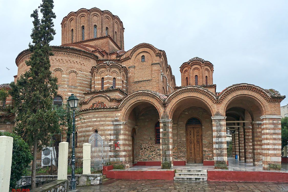 Салоники (Θεσσαλονίκη). Церковь Илии Пророка. фасады