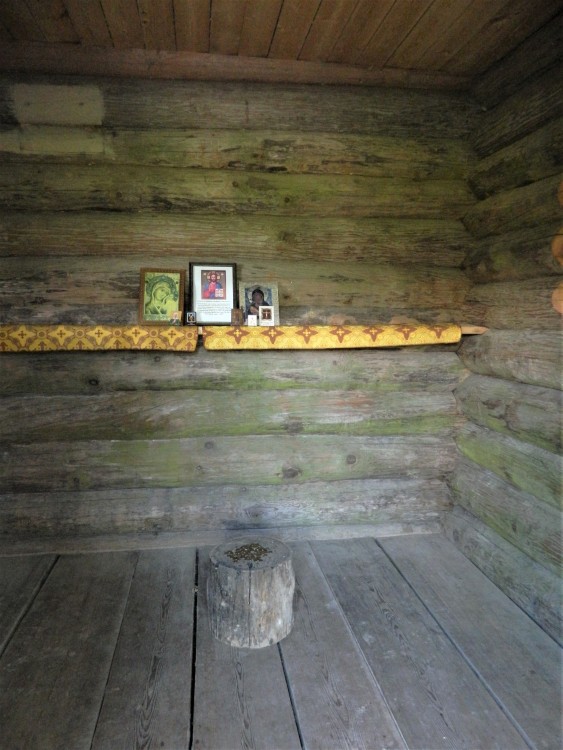 Неизвестная часовня, Гремячий ключ, урочище (Сергиево-Посадский городской округ, Московская область). интерьер и убранство