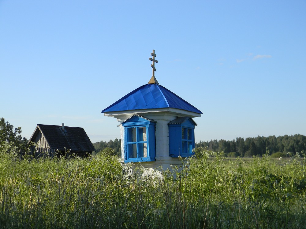 Романово. Часовня Владимирской иконы Божией Матери. фасады