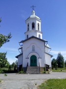 Церковь Богоявления Господня, вид с запада<br>, Моложва, Печорский район, Псковская область