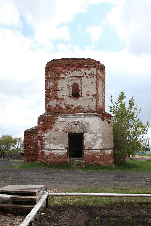 Пуктыш. Церковь Иоанна Предтечи. фасады, Западный фасад