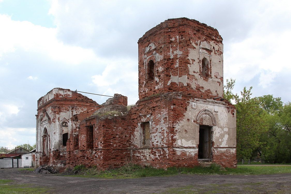 Церковь Иоанна Предтечи, Пуктыш (Щучанский район, Курганская область). фасады, Вид с северо-запада