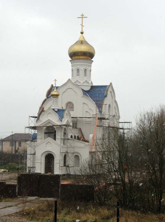 Часцы. Церковь Тамары Царицы. фасады