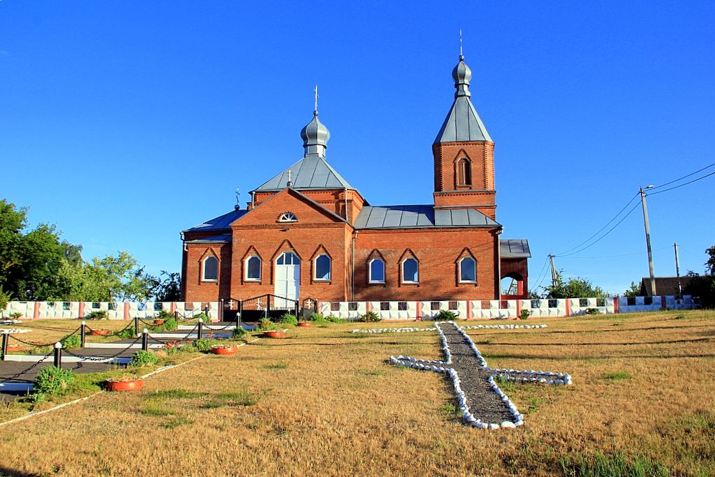 Синявка. Церковь Николая Чудотворца. фасады