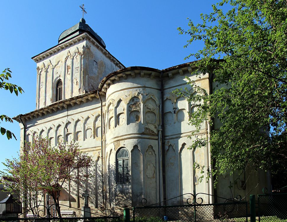 Яссы. Церковь Афанасия и Кирилла, Патриархов Александрийских. фасады