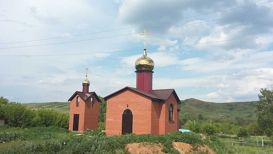 Церковь Казанской иконы Божией Матери (строящаяся), Русская Бокла (Бугурусланский район, Оренбургская область). фасады