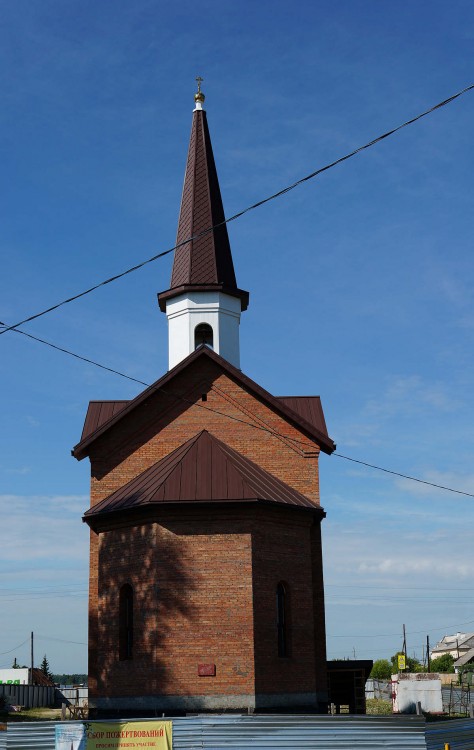 Церковь Космы и Дамиана, Зудилово (Первомайский район, Алтайский край). документальные фотографии, Вид с востока