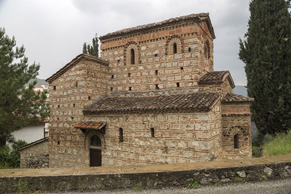 Церковь Стефана архидиакона, Кастория (Эпир и Западная Македония, Греция). фасады, южный фасад