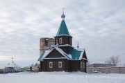Церковь Покрова Пресвятой Богородицы (новая), Вид с северо-востока<br>, Песчано-Коледино, Далматовский район, Курганская область