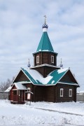 Церковь Покрова Пресвятой Богородицы (новая), Вид с юго-востока<br>, Песчано-Коледино, Далматовский район, Курганская область