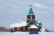 Церковь Покрова Пресвятой Богородицы (новая), Южный фасад<br>, Песчано-Коледино, Далматовский район, Курганская область