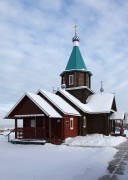 Церковь Покрова Пресвятой Богородицы (новая), Вид с юго-запада<br>, Песчано-Коледино, Далматовский район, Курганская область